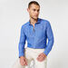 Singh Linen Shirt, Cobalt, hi-res
